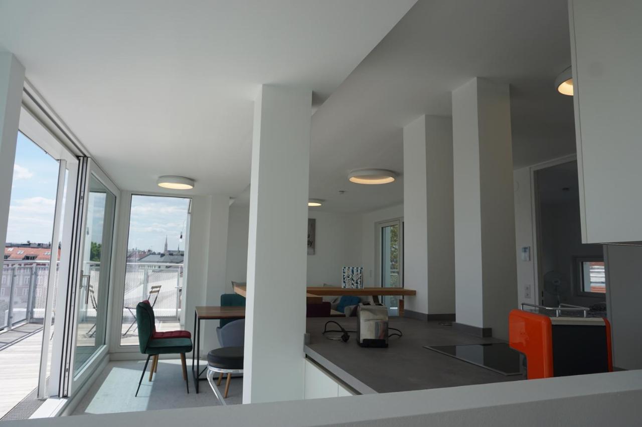 Augartenblick Penthouse 15 Вена Экстерьер фото